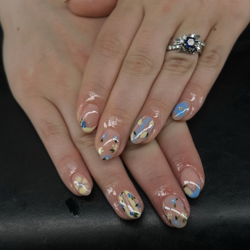 FULL SET OF HARD GELL EXTENSIONS at Getnailedbyjayden in Johnson City, TN