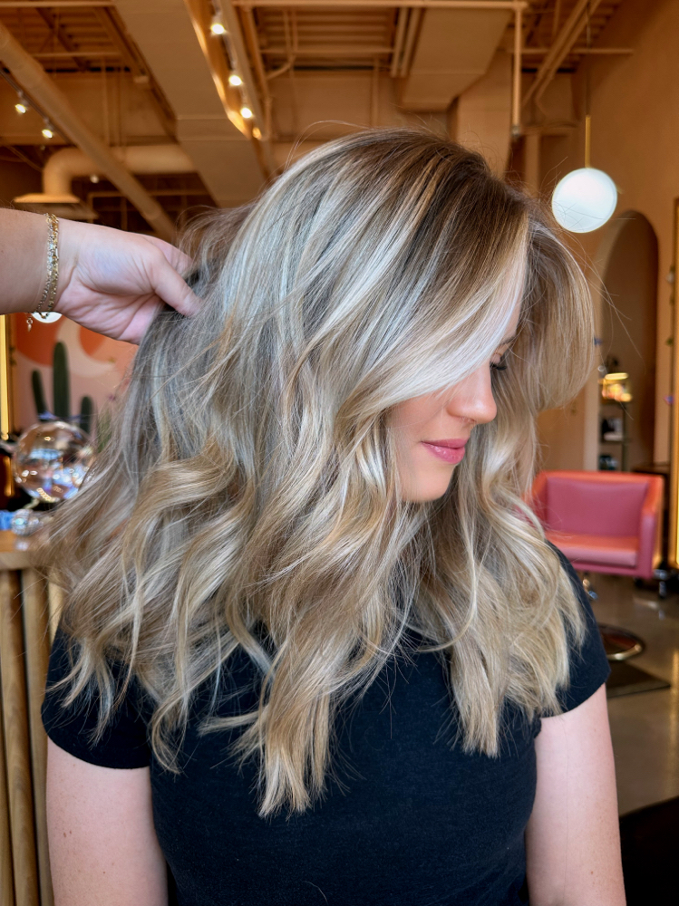 Full Balayage and Haircut