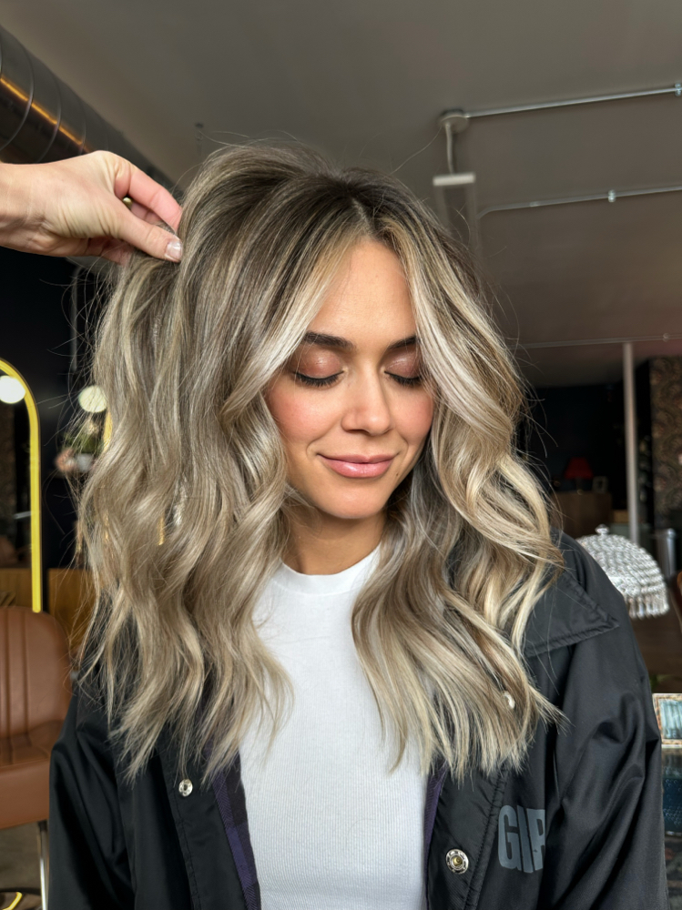 Full Balayage and Haircut