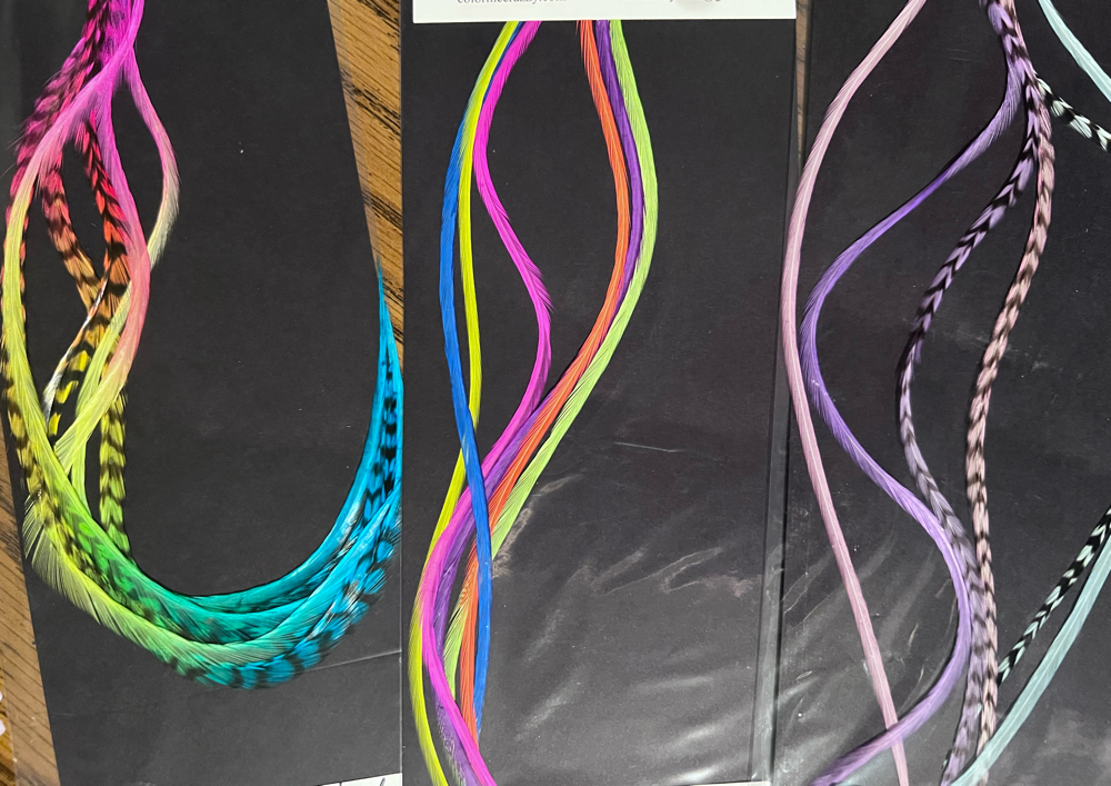 Specialty Feather (ombre,rainbow)