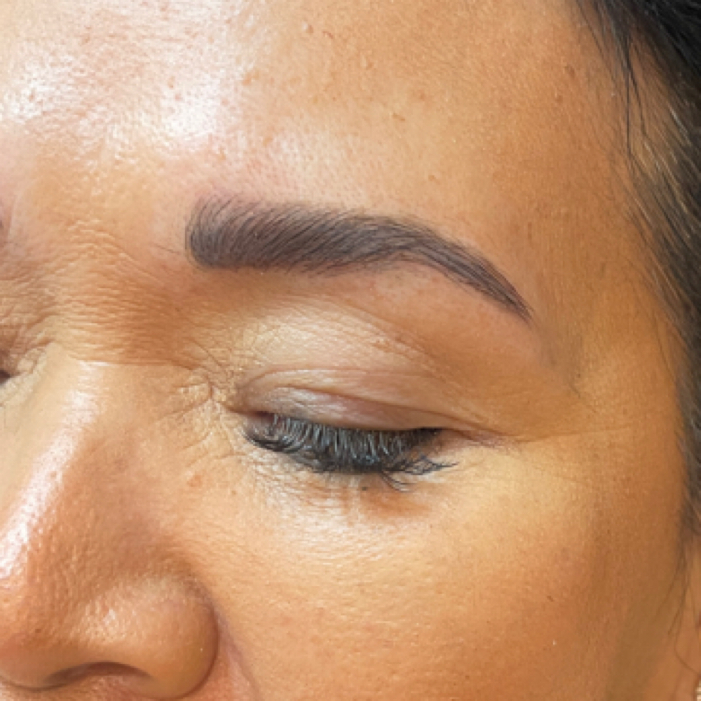Brow Lamination at At The Powder Room in Long Beach, CA