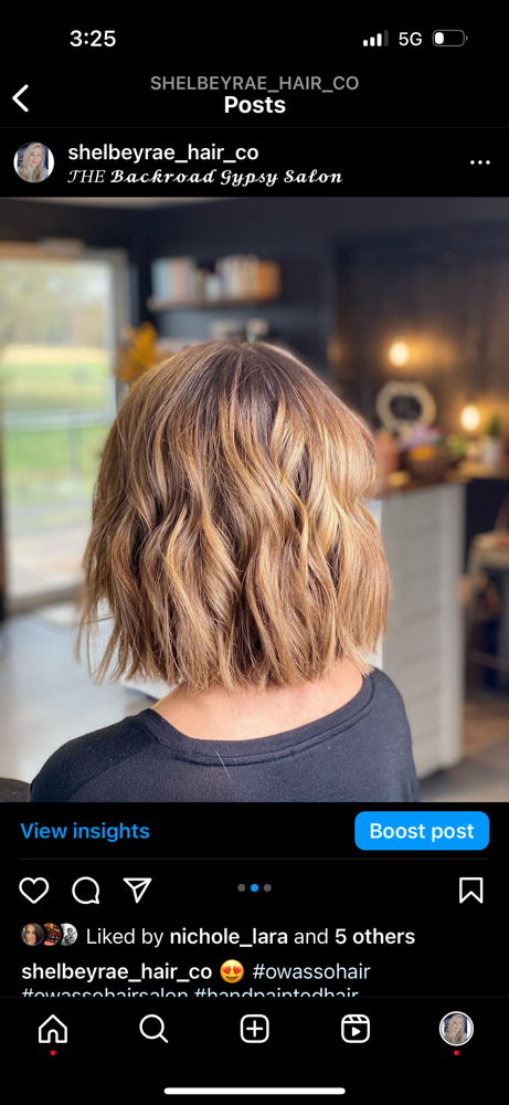 Partial foil (1 color)