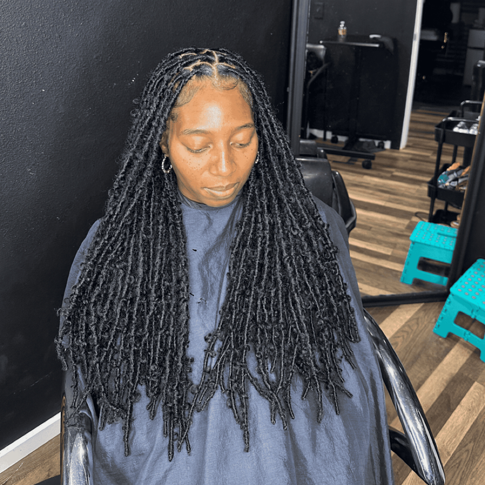 Distressed Locs at Élevé Hair Salon in Colorado Springs, CO
