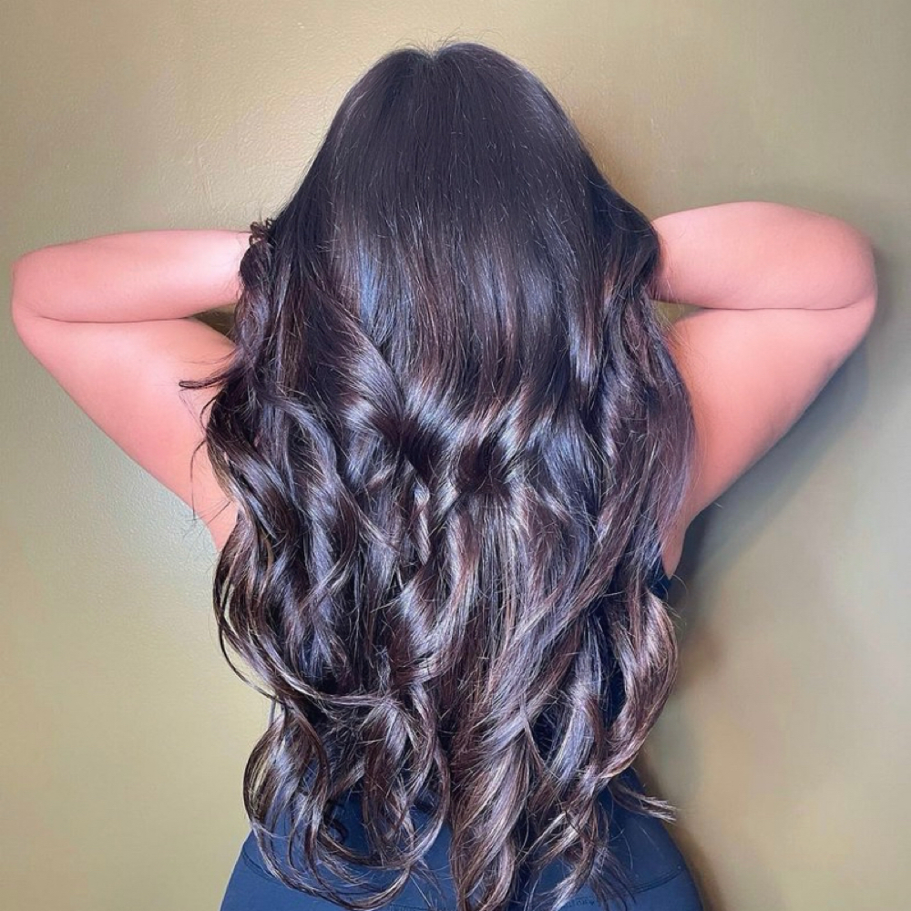 Tape In Extensions at Beauty and Bonds Hair Studio in Princeton, NJ