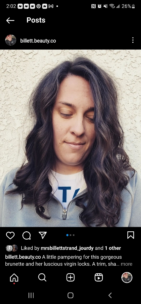 WOMENS SHEAR CUT at Billett Beauty Co. in SUSANVILLE, CA