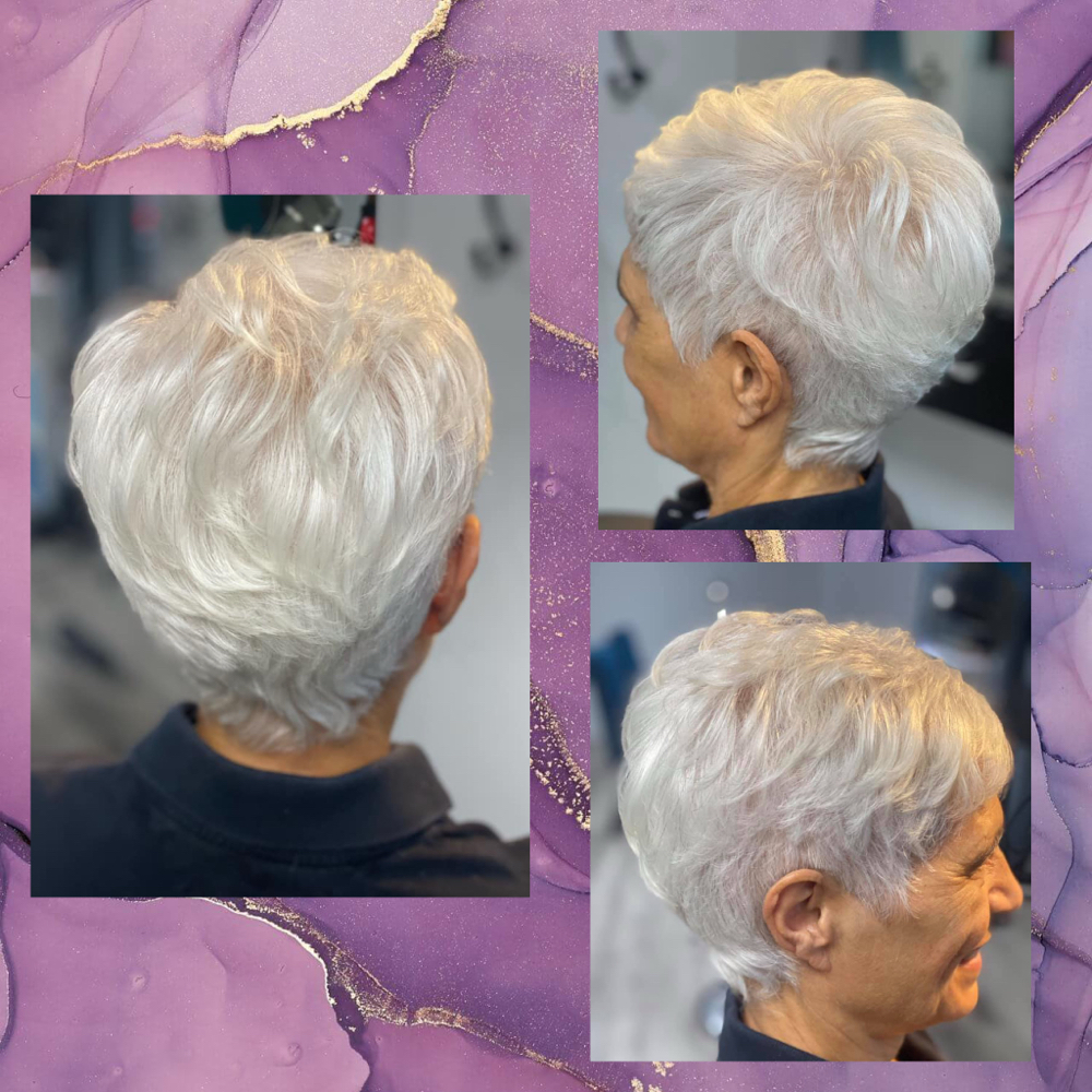 Womans Short Haircut