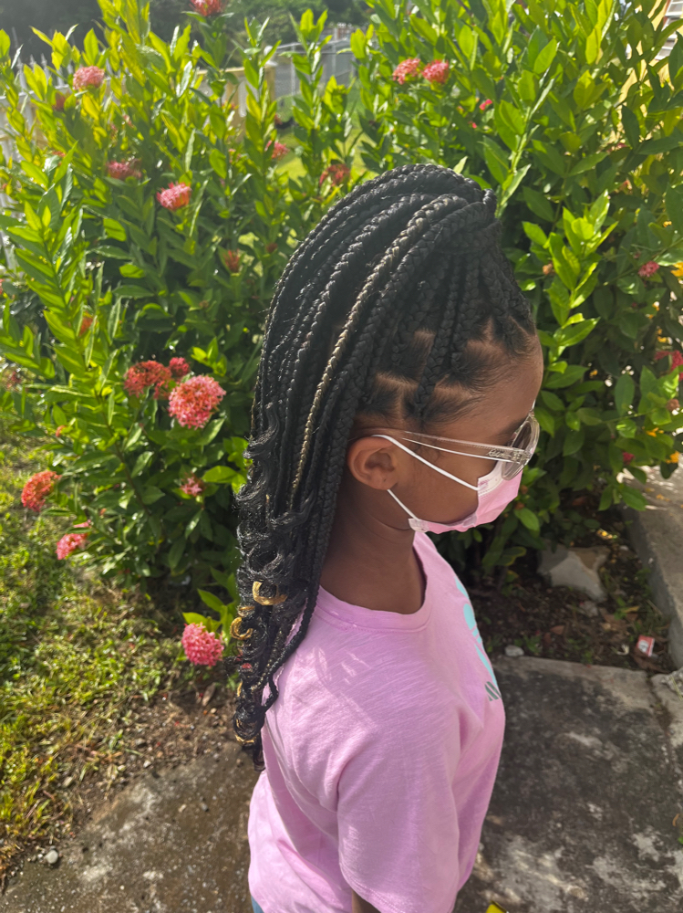 Kids Knotless/Box Braids at Natural Iz Me in Fredriksted, VI