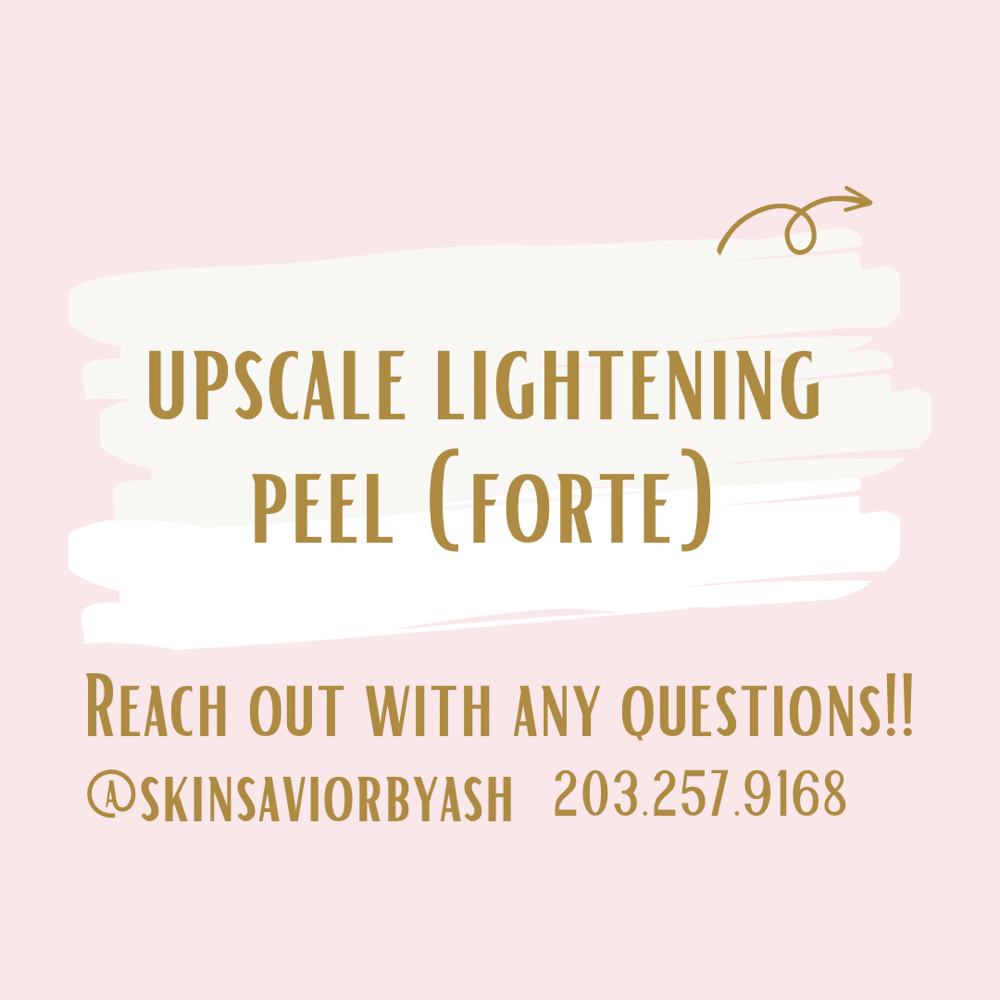 Upscale Lightening Peel (Forte)