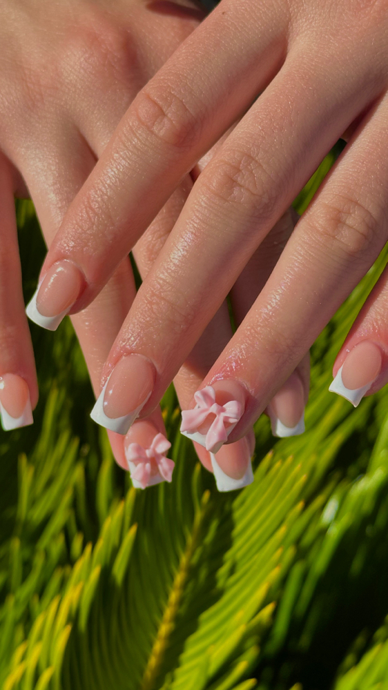short acrylic full set