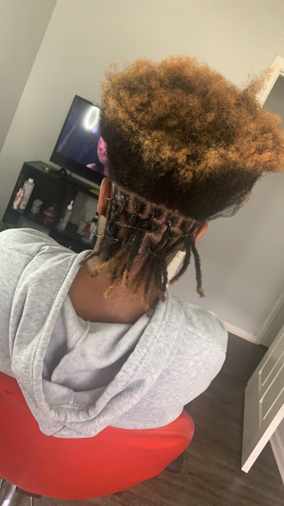 Instant Locs at Hair Hustlaaa! in Humphrey, AR
