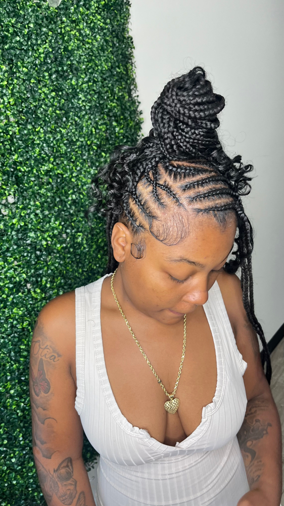 Freestyle Fulani Braids
