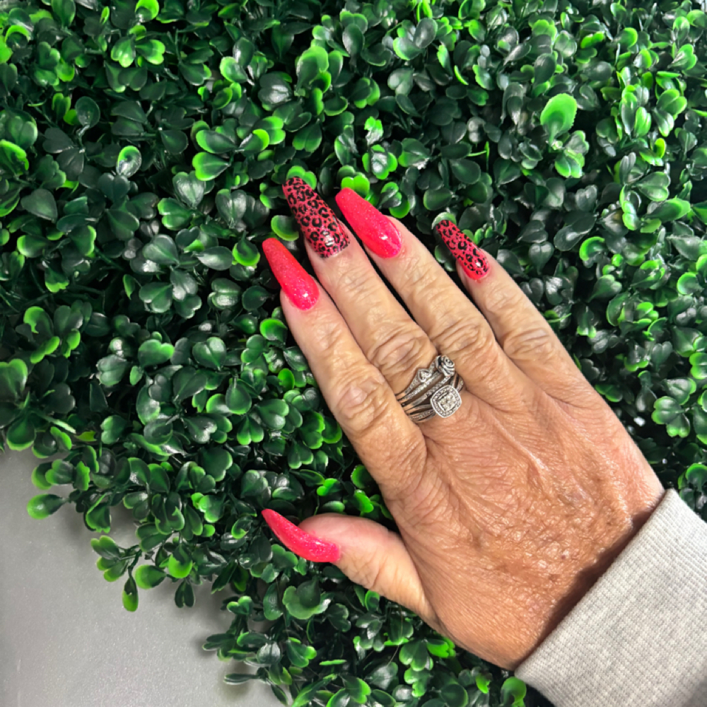 Long Acrylic Full Set at Nails By Morgan in Cottage Grove, OR