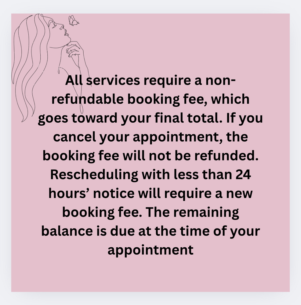 **Booking & Cancellation Policy:**