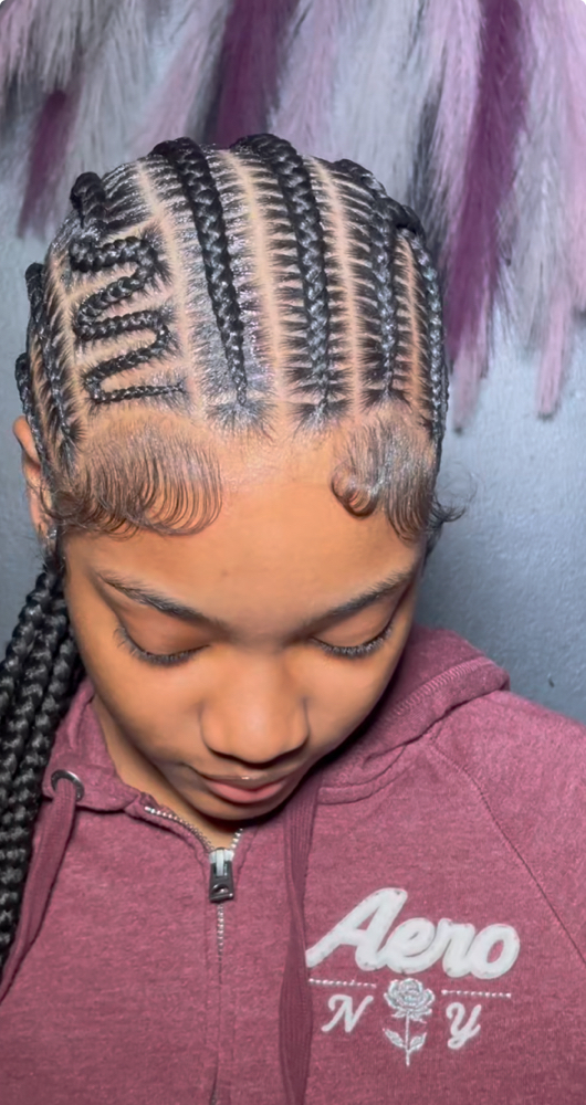 8 Freestyled Braids at Lavishlooksbymya in New York, NY