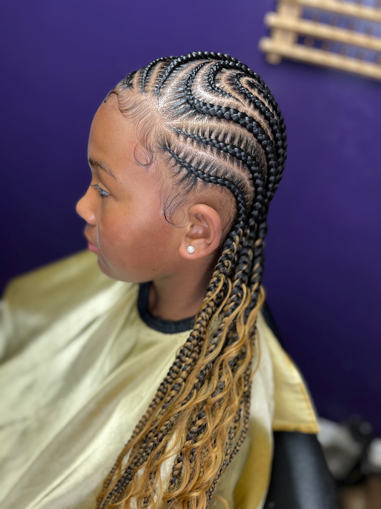Teen(12-13)11-15 Stitch Braids