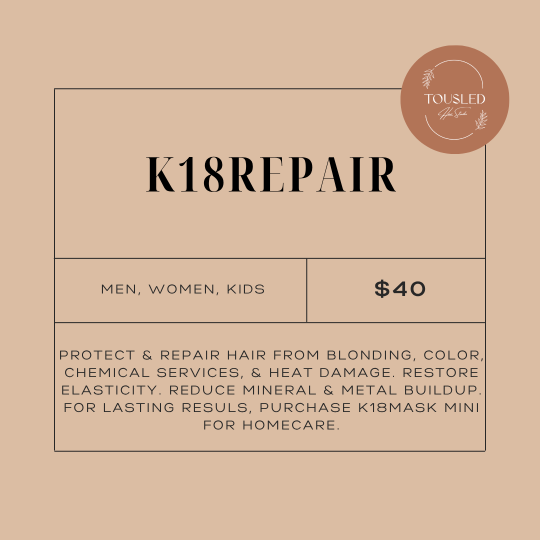 K18REPAIR Service Add-on