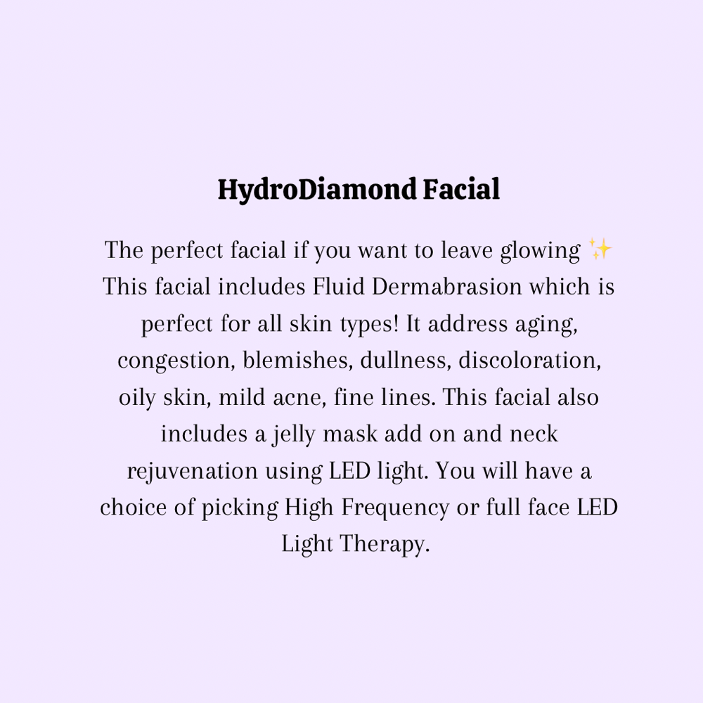 HydroDiamond Facial