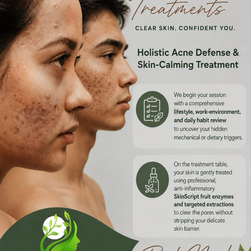 Acne Defense Consultation at Glow & Polish in Beaufort, SC