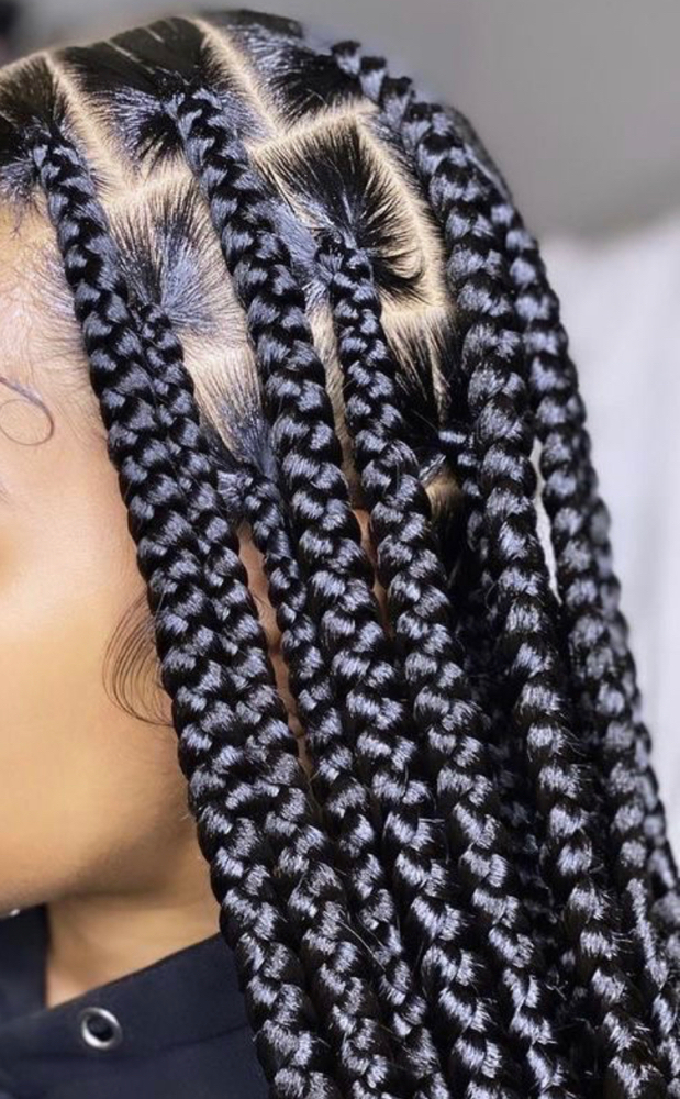 Knotless braids