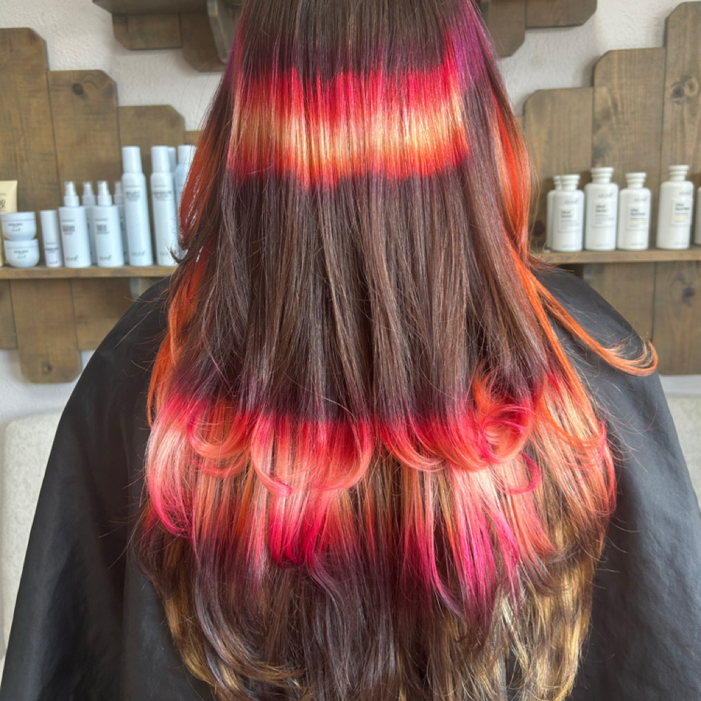 Funky Vivid Placements at Mix 22 by Babydoll in Spokane, WA