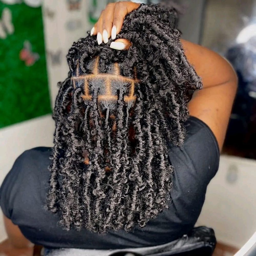 Butterfly Locs at Braid by helene in Virginia Beach, VA