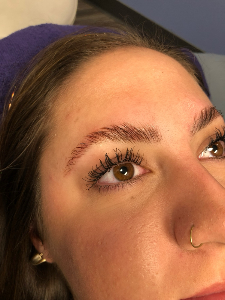 Brow lamination