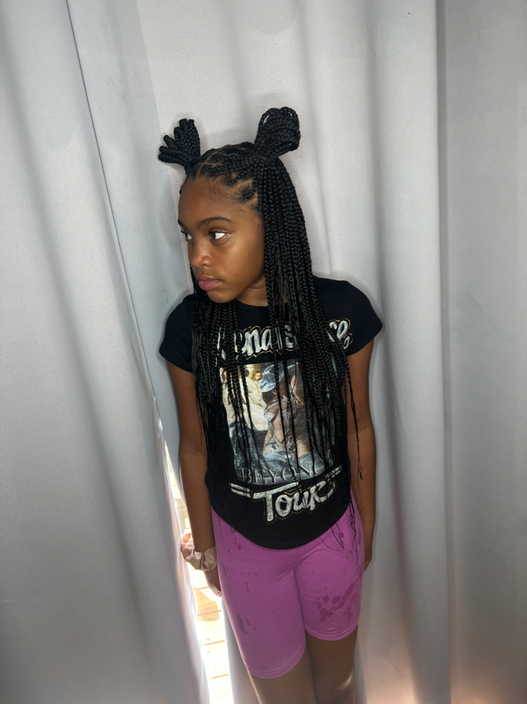 Kids Smedium Knotless Braids