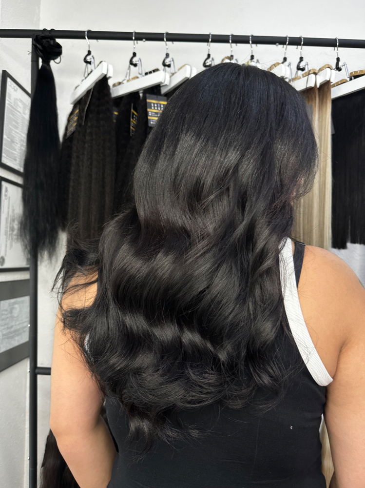 Hair Extensions Install