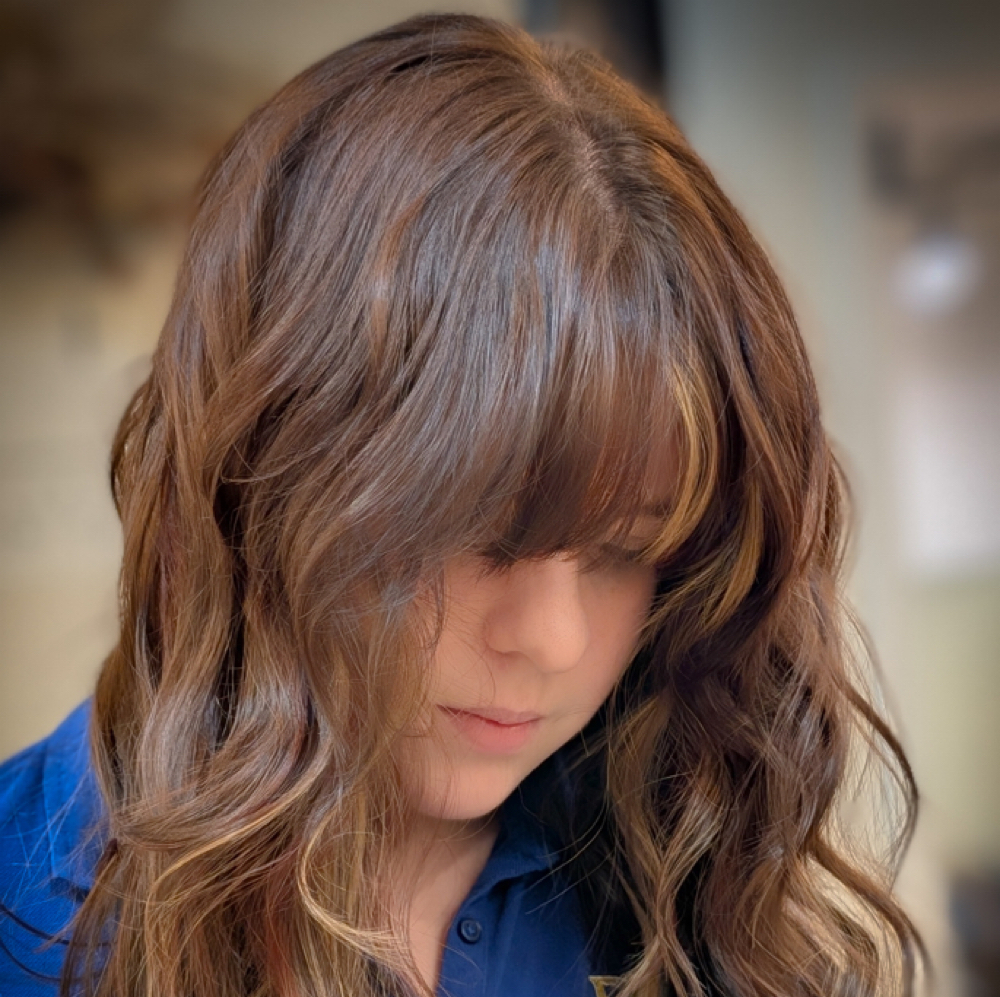Bang Trim at Hair by Charlotte Nickell in Lubbock, TX