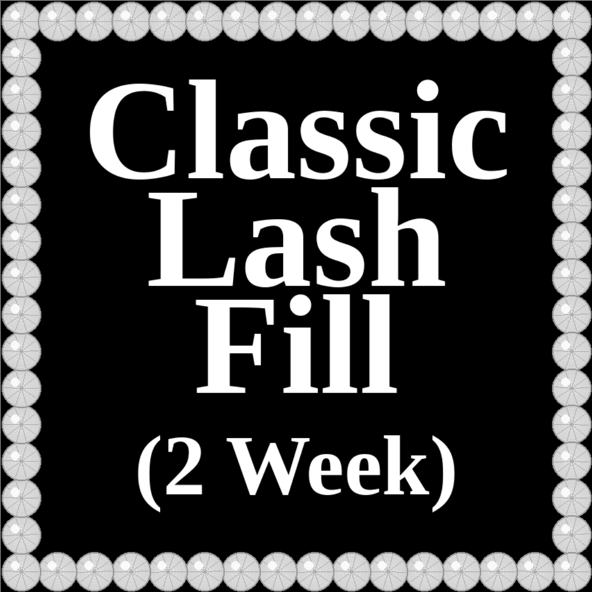2 week Classic Lashes Fill at Glitzy Glam Artistry in Dixon, CA