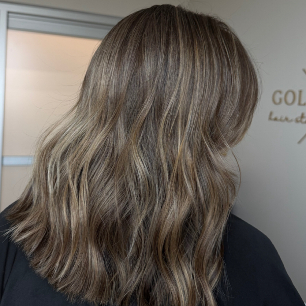 Partial Highlight at GOLDN HAIR STUDIO in San Antonio, TX