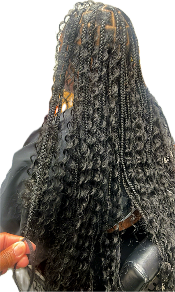 Boho Knotless Braids