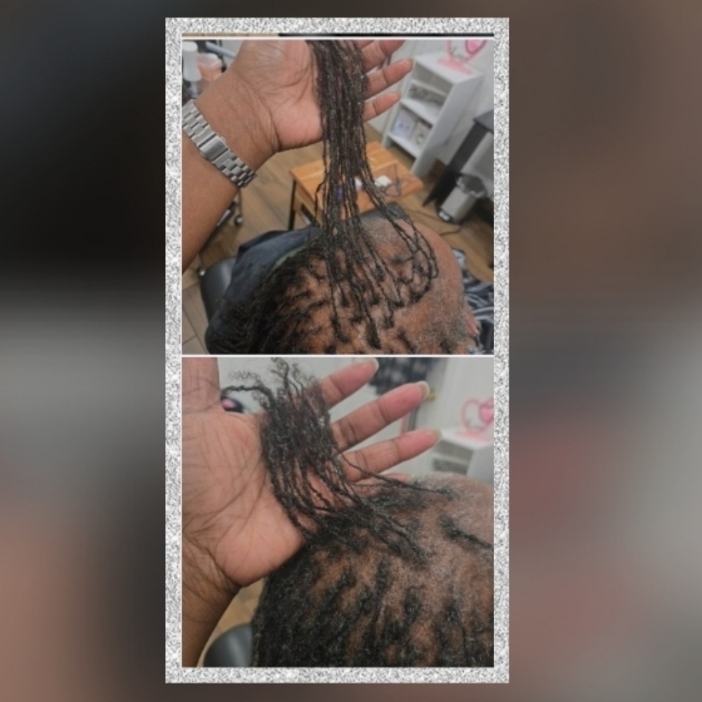 Loc Extensions On Established Locs at LocsRocked in Killeen, TX