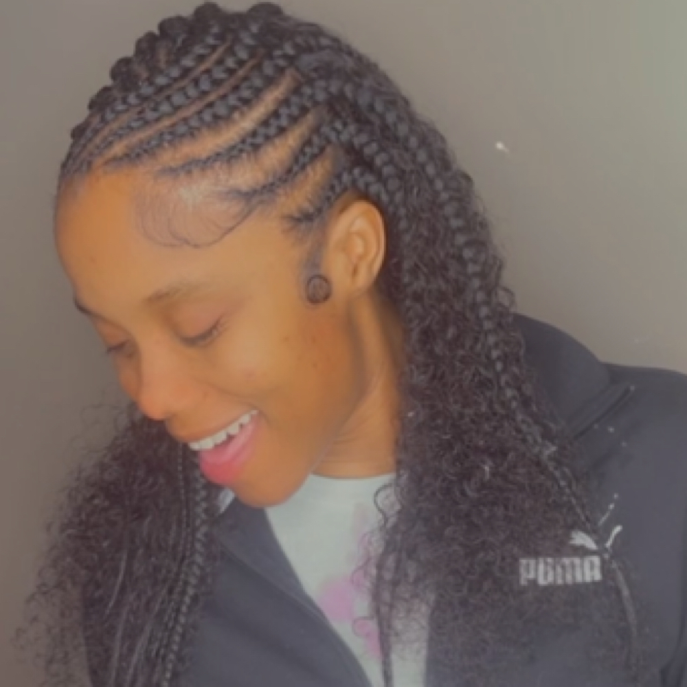 Fulani Sew In at B' Elegant Co. in Dallas, TX