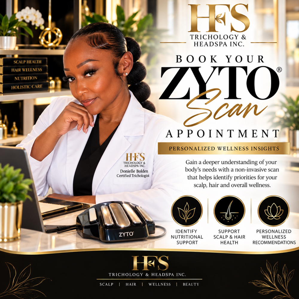 ZYTO-Wellness Scan Analysis at HFS Trichology & HeadSpa Inc. in Stockton, CA