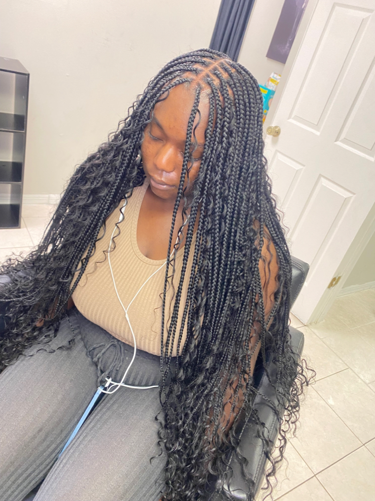 Small Extended Boho Knotless