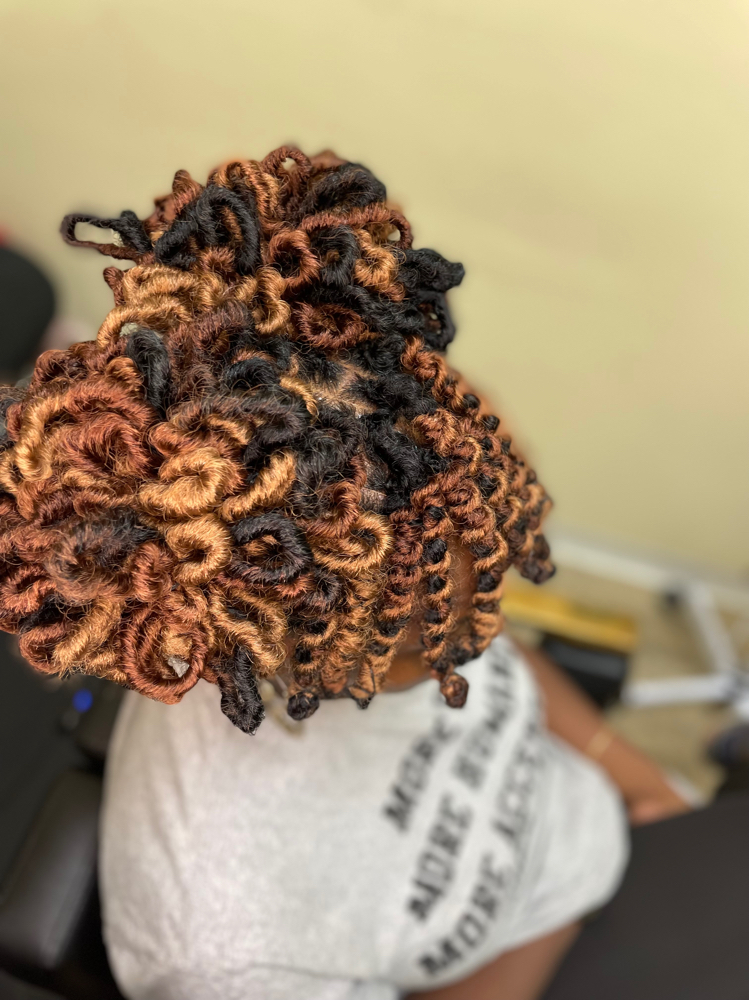 Individual Crochet Faux Locs at Finessed Styles in Windsor, CT
