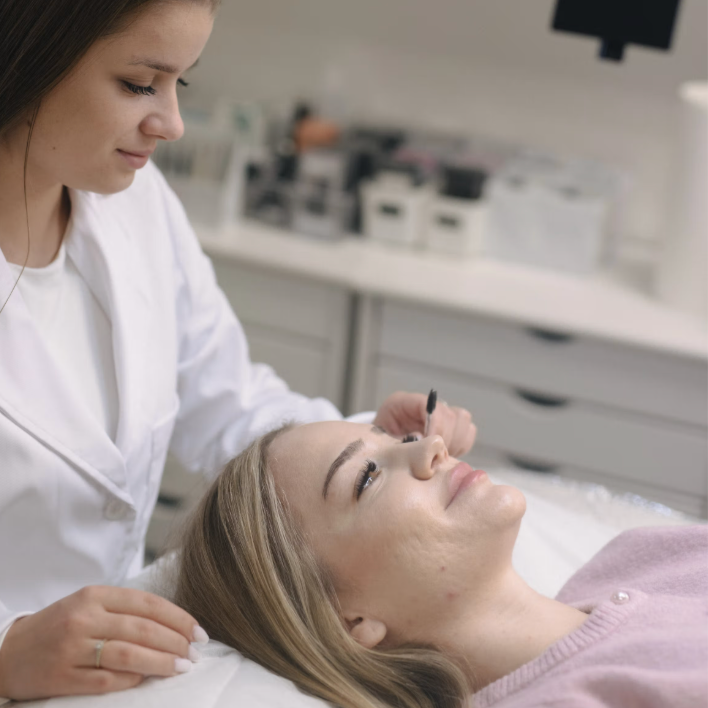 Lash Extension Removal at Quiet Beauty Spa in Newport Beach, CA