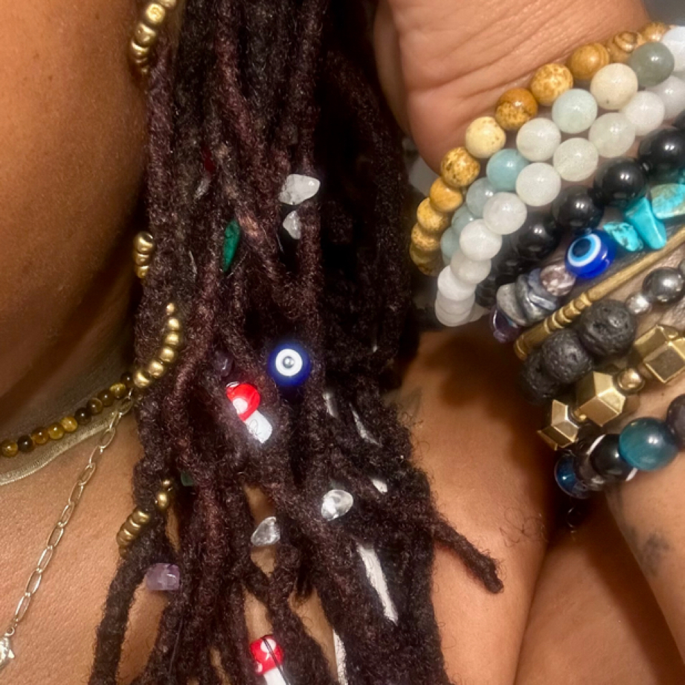 Loc Sprinklez at Sunny’s Organic Services in Beaumont, TX