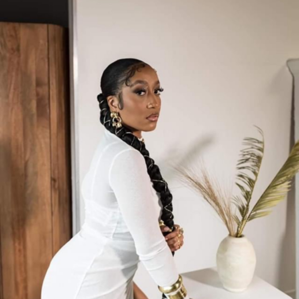 Braided Pony Tail at ChristolynStyles in atlanta, GA