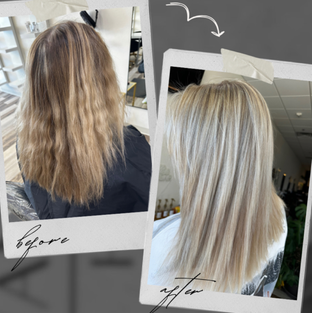 Haircut + Custom Highlight at Wanderlust Hair Co. in Yukon, OK