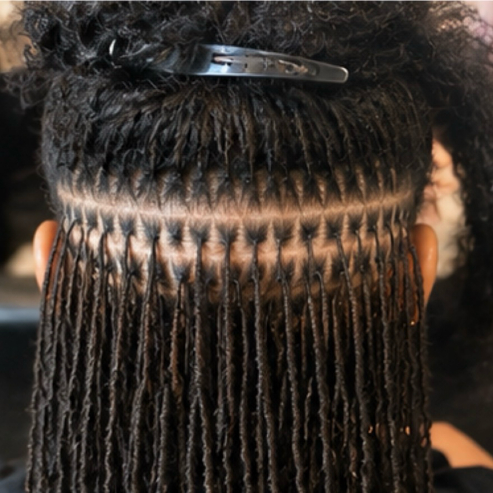 Micro Loc Extensions Consultation at Snatchbae Esthetics in Memphis, TN