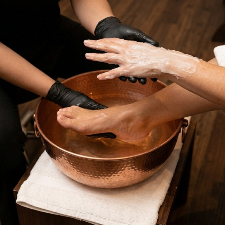 Hand & Foot Exfoliating Paraffin at Kallima Spa in Dover, DE