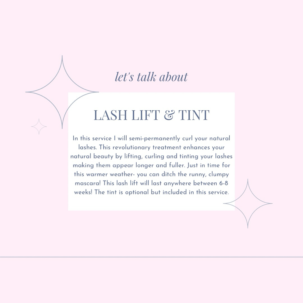 LASH LIFT & TINT