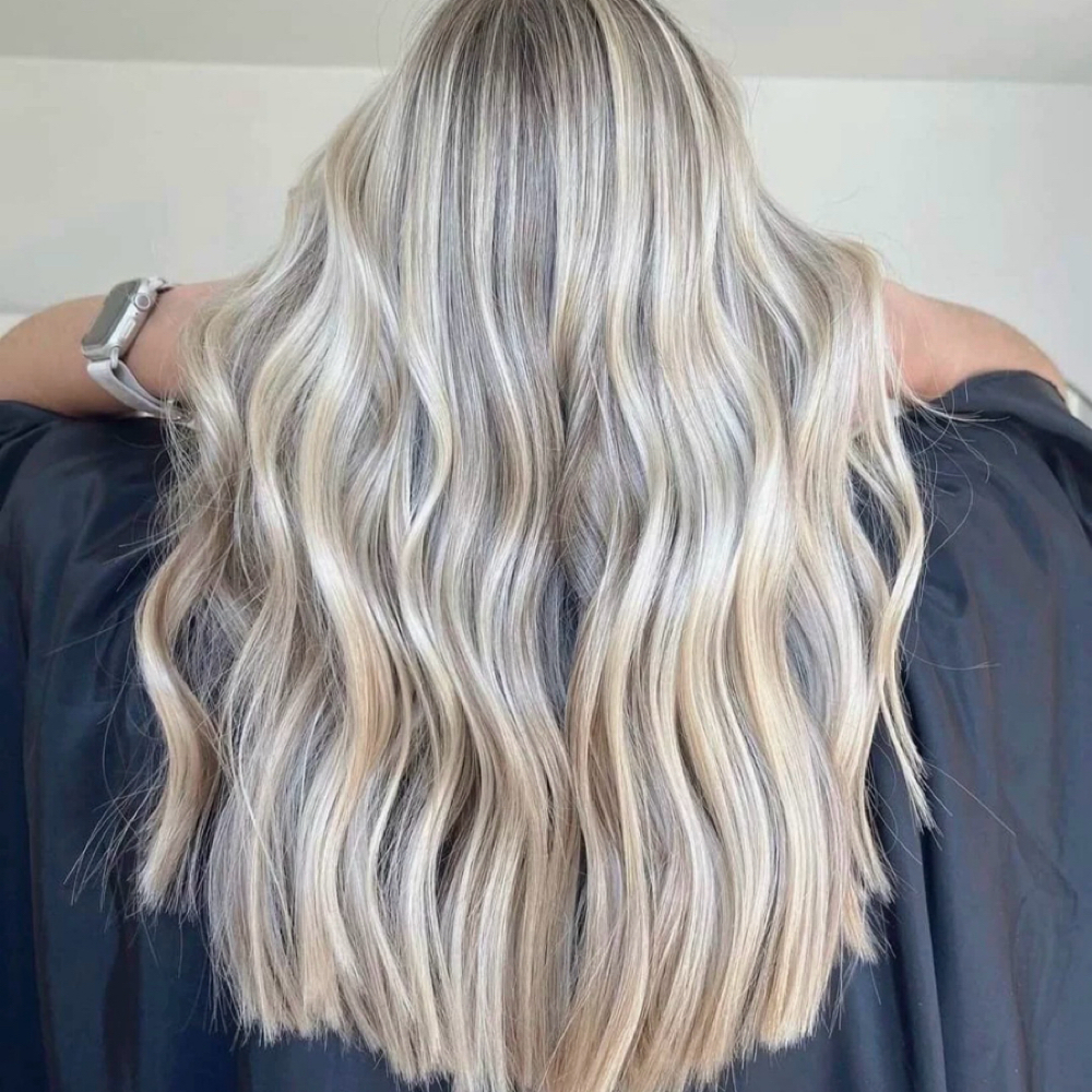 FULL TRANSFORMATION BLONDE at shelbyraehair in Charleston, SC