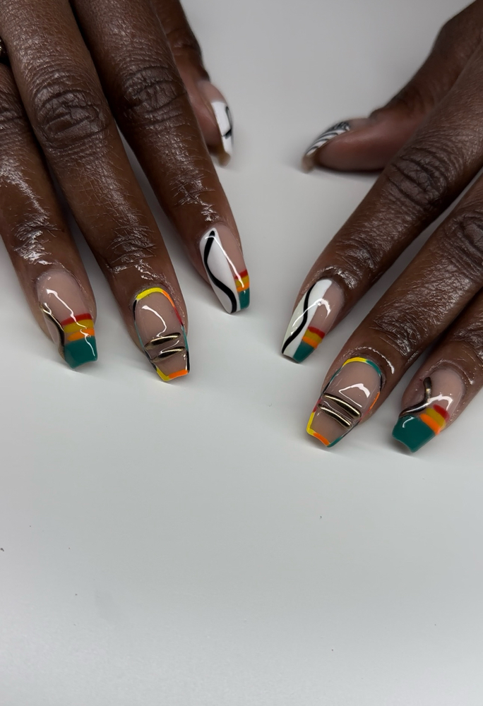 Acrylic fill in