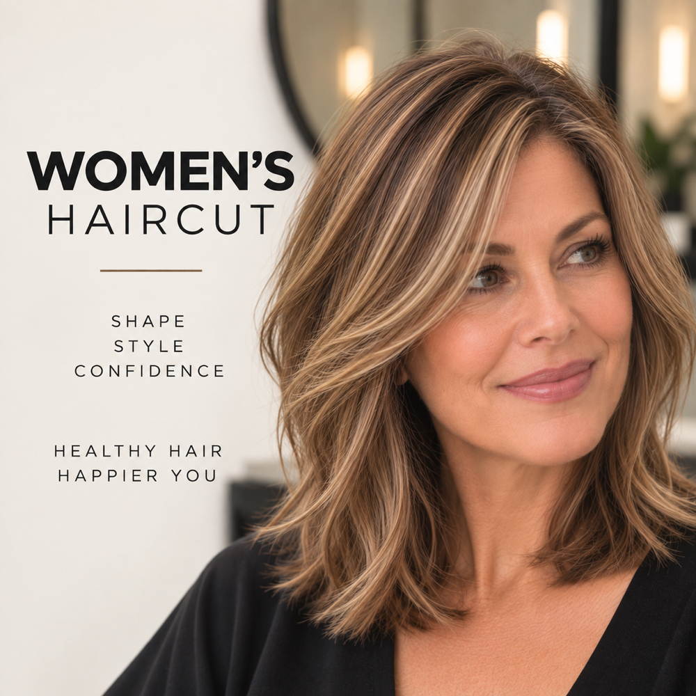 Women’s Haircut at The Donald Edmond Studio in Yorba Linda, CA