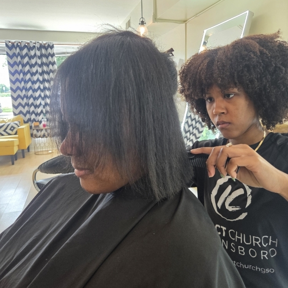Crie Cut at SALON CRIE in Greensboro, NC