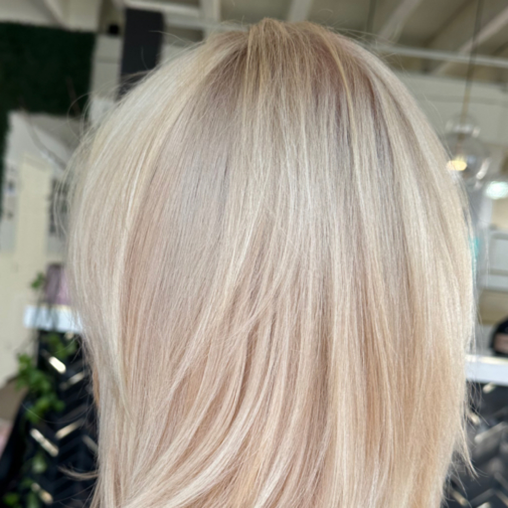 Bleach and Tone Retouch at Rosemary V Hair in Austin, TX