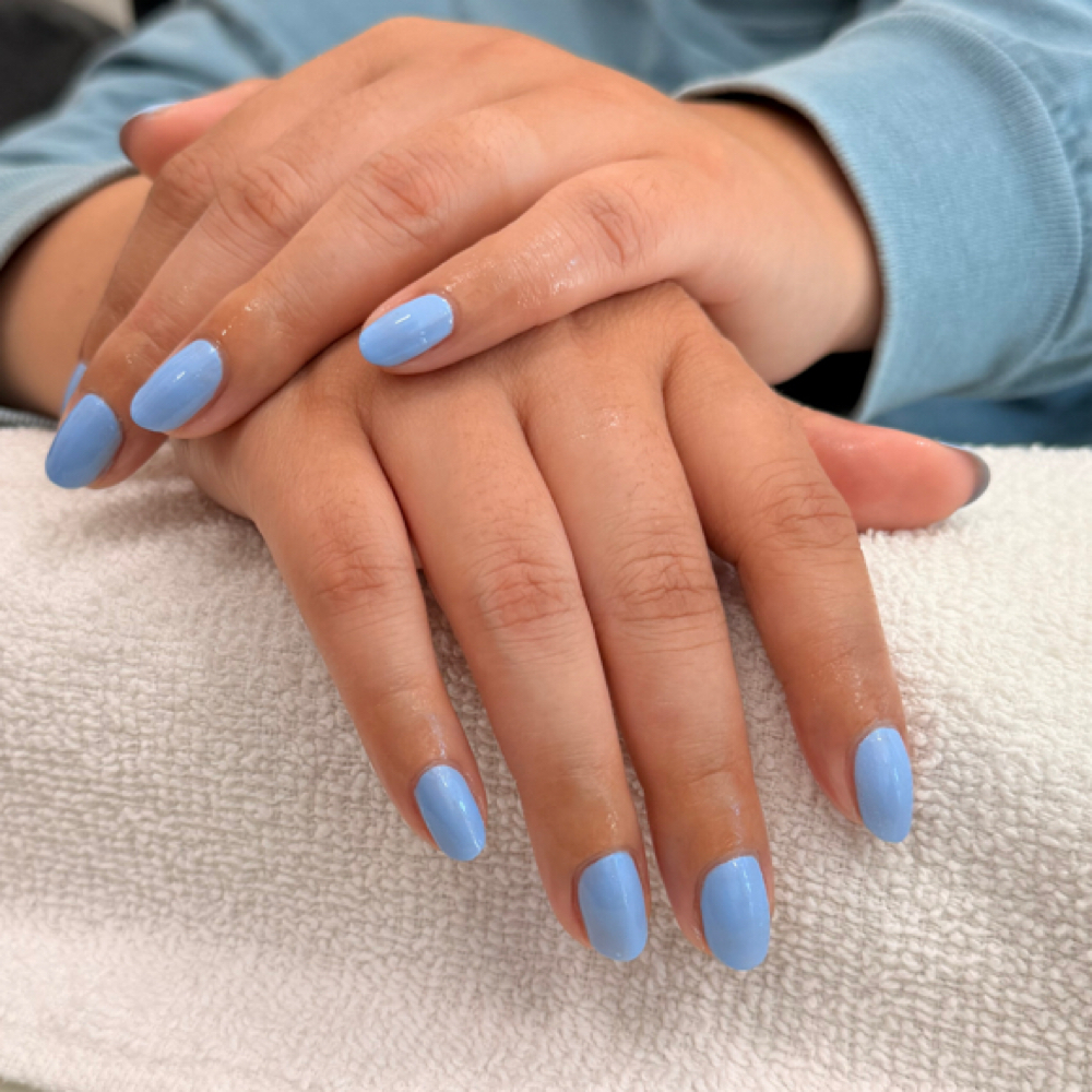 Polish & Pour Manicure at Natural Nail Theory in Atlanta, GA